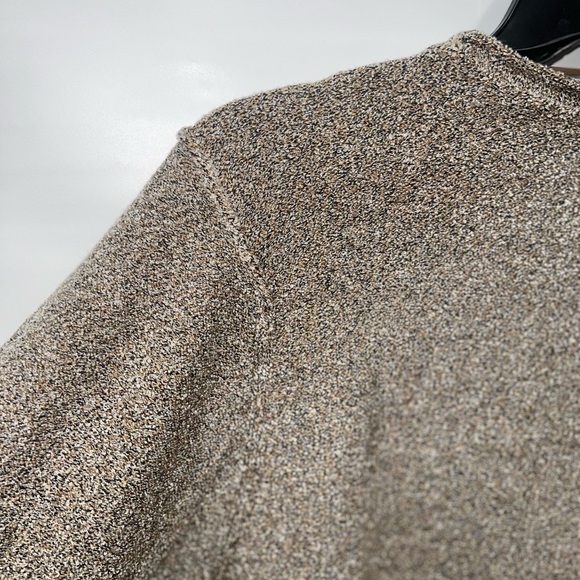 Free People Sweater Women’s Small Gold Plunging V-Neck Blended Fabric NWT - Picture 11 of 15